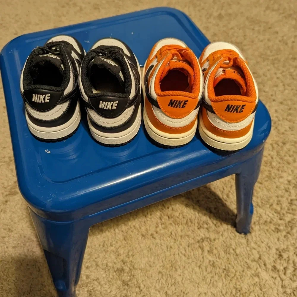 Nike dunk low panda white black and Nike dunk low TD Halloween 2022 - Picture 4 of 8